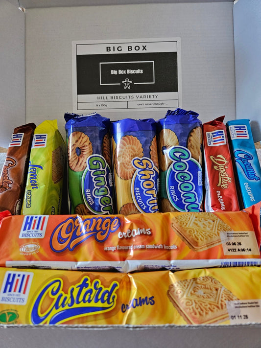 Hills Broken Biscuits 1.3 kg Mega Value Variety Box - BIG BOX BISCUITS