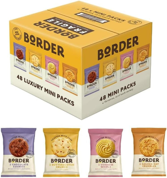 BORDER BISCUITS 48 Twin Packs