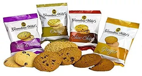 Grandma Wild's 48 Twin Pack Biscuits 4 VARIETIES - BIG BOX BISCUITS