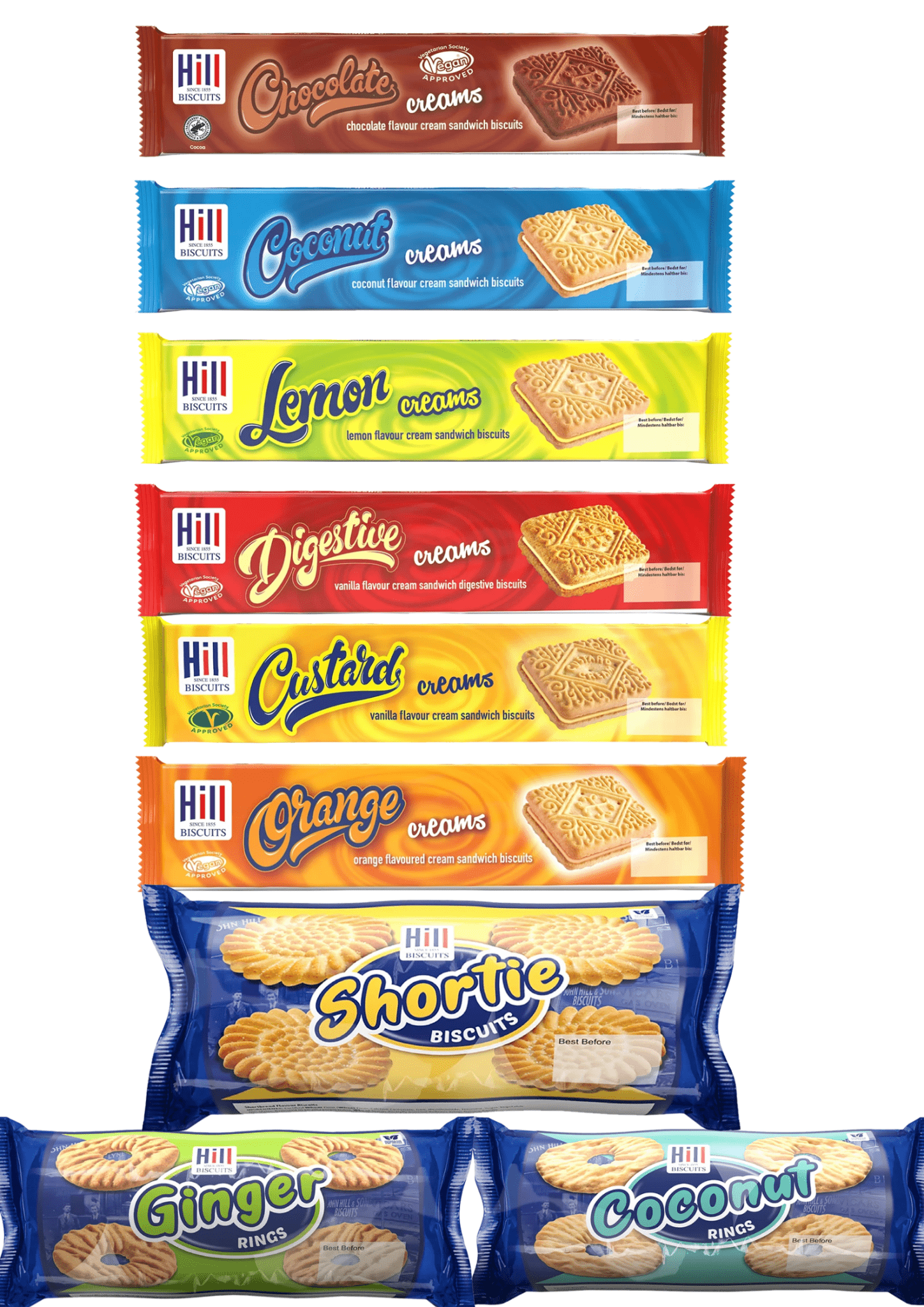 Hills Broken Biscuits 1.3 kg Mega Value Variety Box - BIG BOX BISCUITS