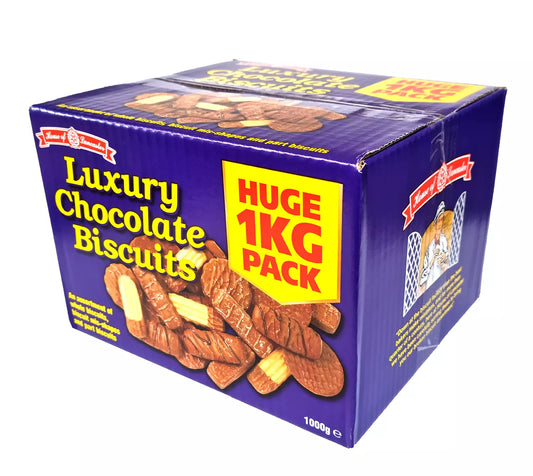 HOUSE OF LANCASTER LUXURY CHOCOLATE BISCUITS 1KG